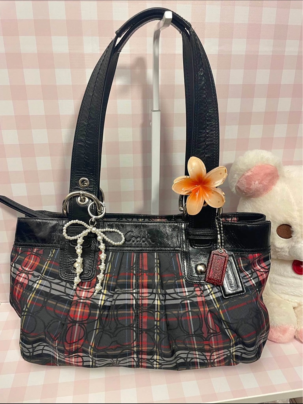 Coach Tartan SoHo Tote bag